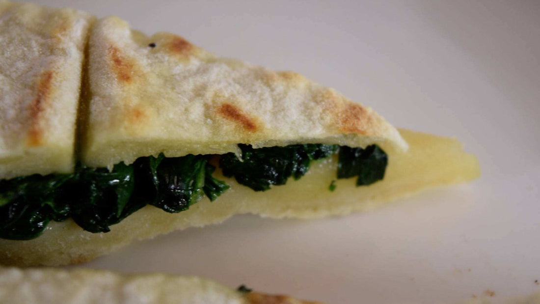 Torta al testo con verdure: la ricetta per farla in casa.