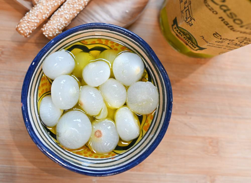 Spring onions in oil: a tasty recipe!