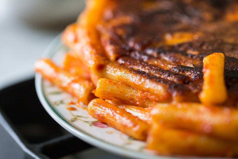 Pasta omelette: all the goodness of "recycling"