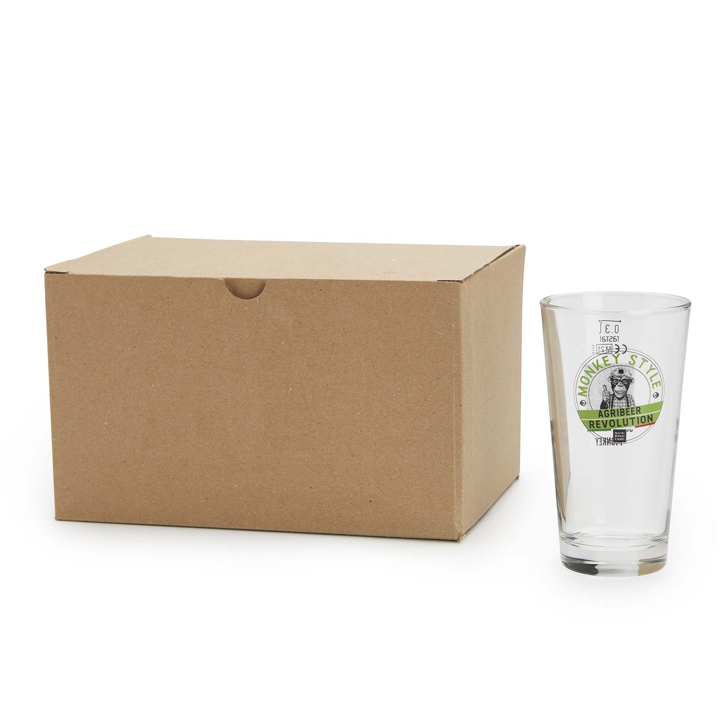Box 6 Glasses Monkey Line
