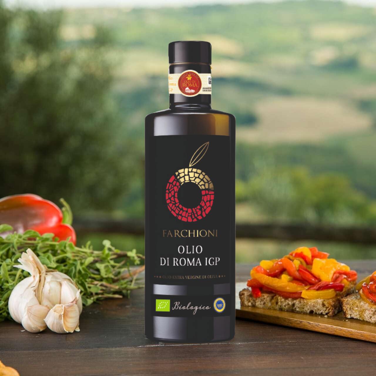 Selection PGI Olive Oil of Rome Organic