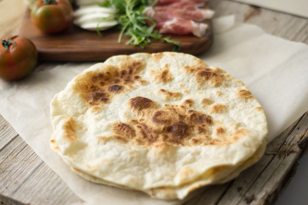 Piadine à l'huile olive extra vierge : la recette simple et légère