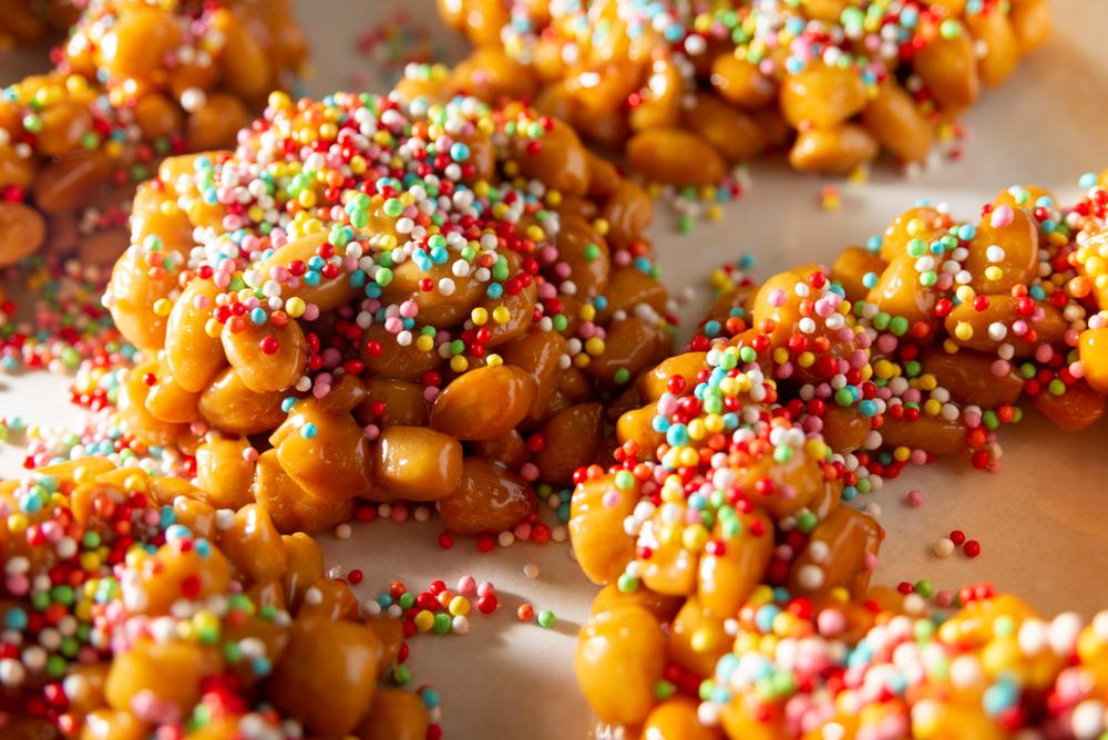 Struffoli sans beurre : une recette légère et colorée